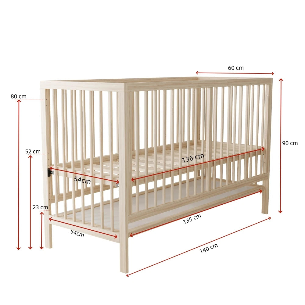 Berceau bébé en bois - Espace Enfant