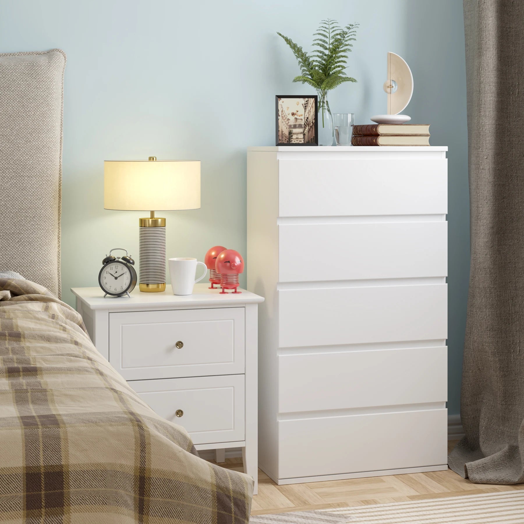 Commode blanche chambre enfant - Espace Enfant