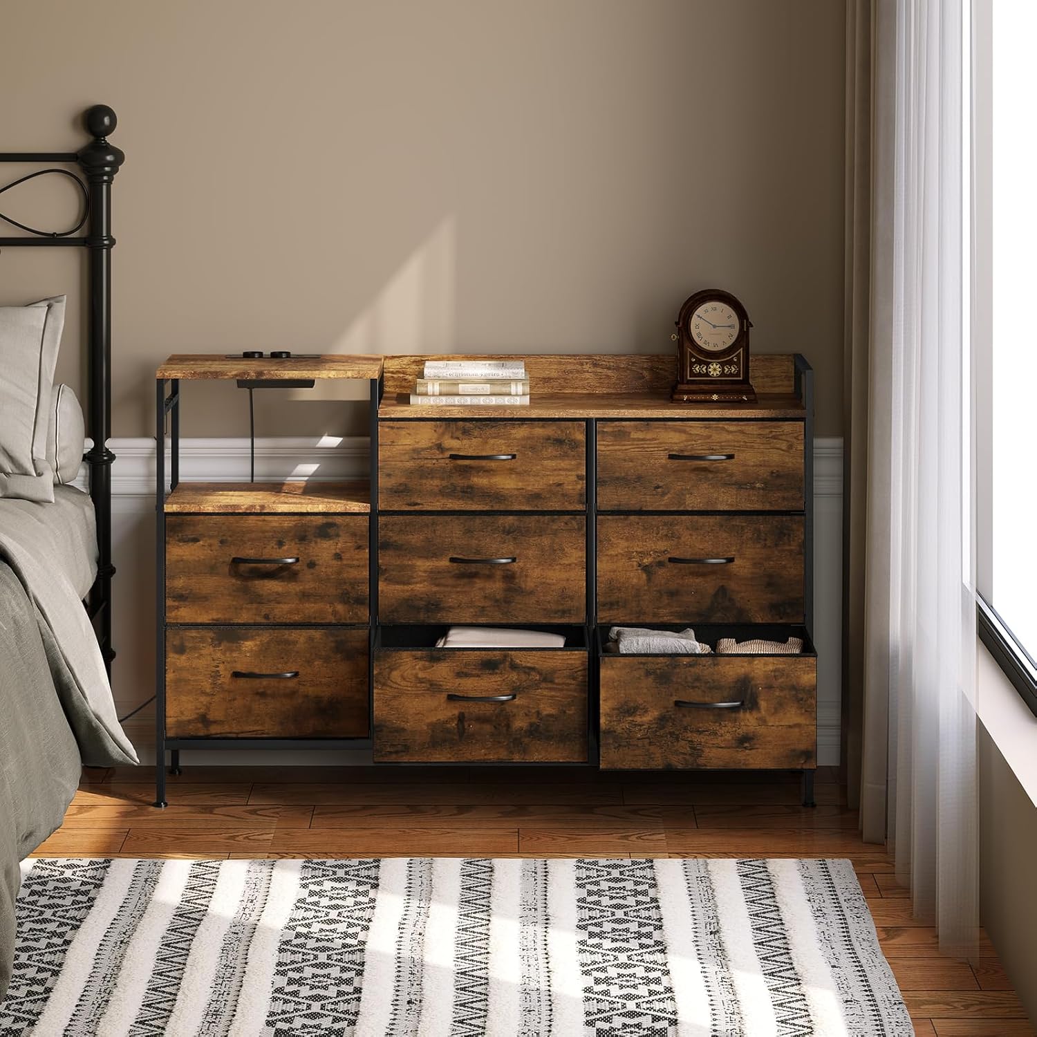 Commode en bois chambre ados - Espace Enfant