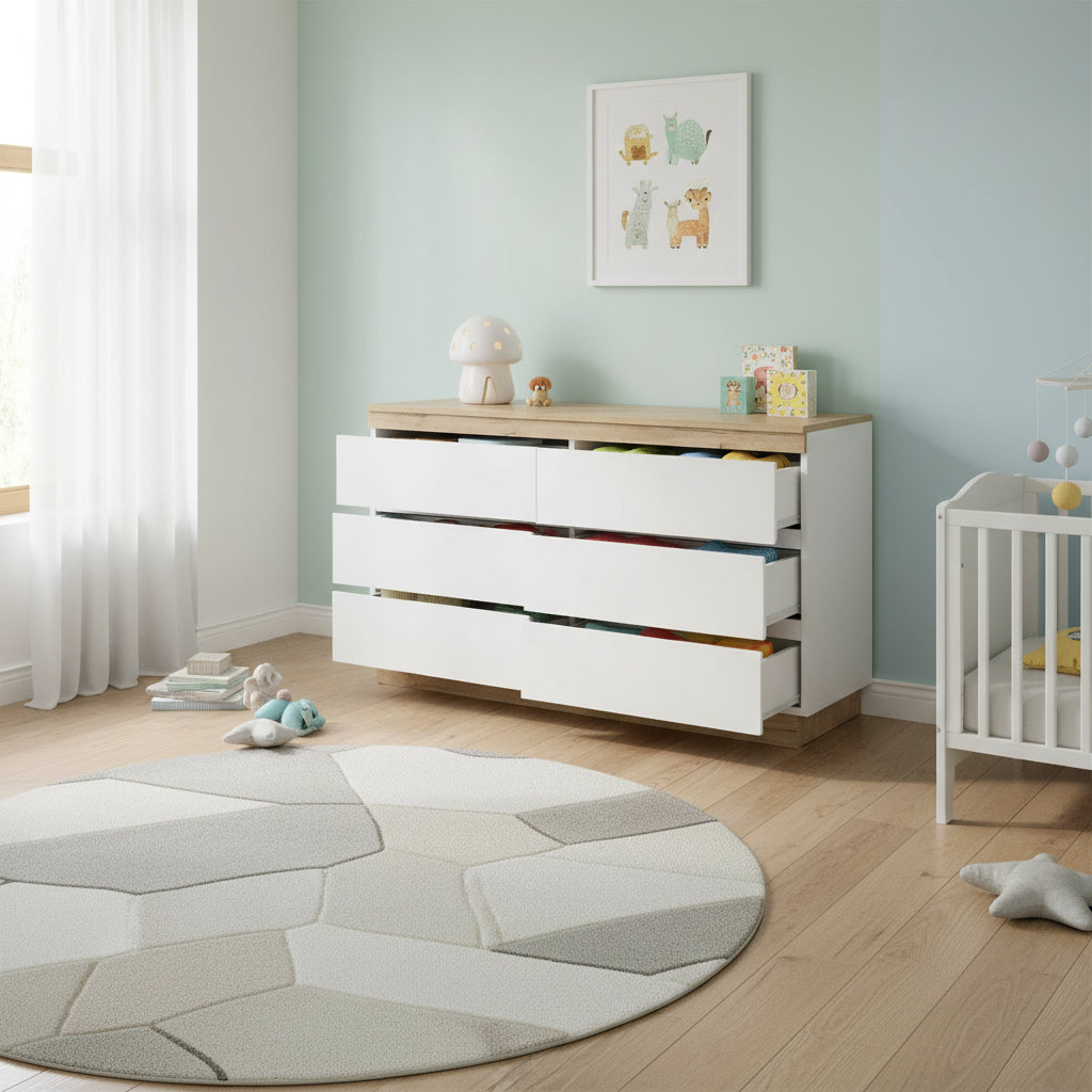 Commode en chêne - Espace Enfant
