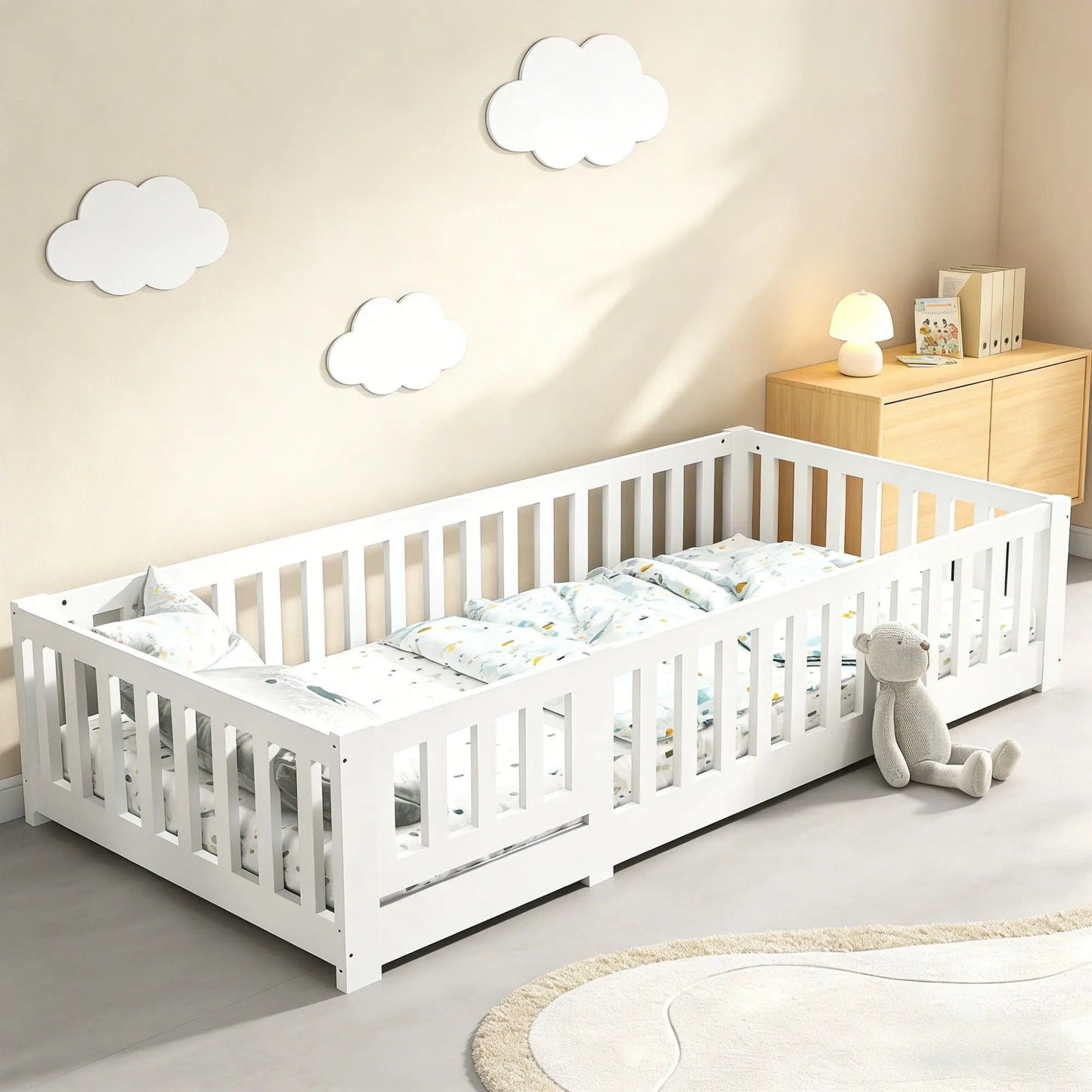 Lit pour bébé sécurisé - Espace Enfant