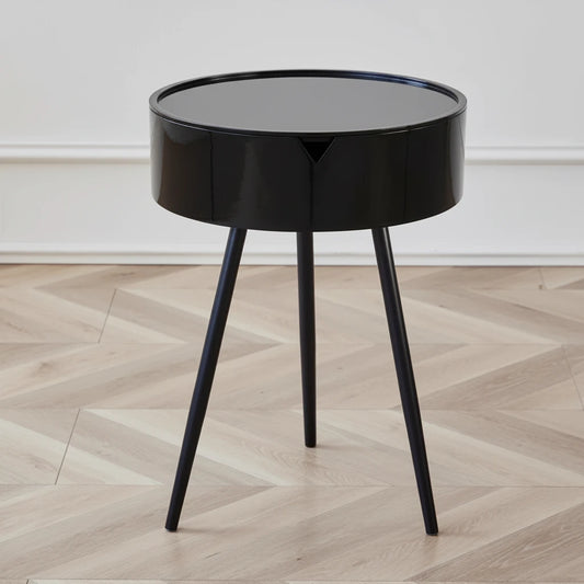 Table de nuit noir -Espace Enfant