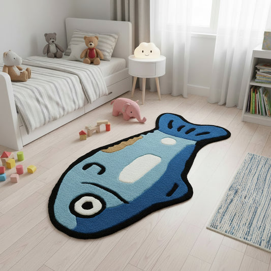 Tapis de chambre poisson - Espace Enfant