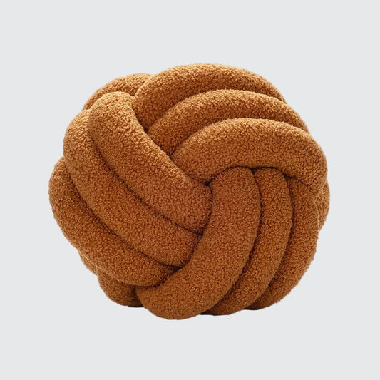 Coussin boule en forme de nœud pour décoration chambre enfant Espace Enfant